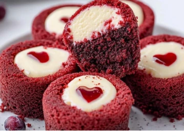 Mini torta red velvet la receta fit que no lleva horno