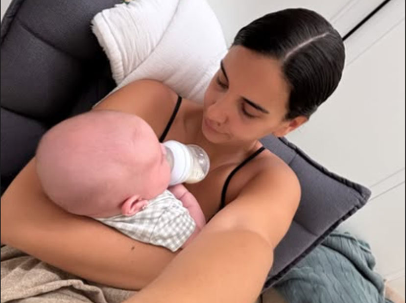 "Te cantaba bajito mientras afuera caían misiles": la carta de Sasha Margot a su beba en medio de los bombardeos en Israel