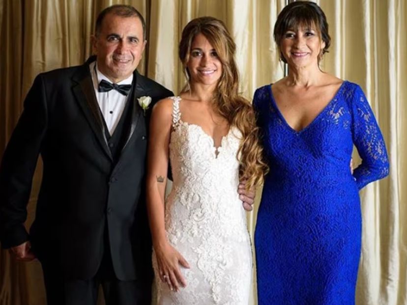 Quiénes son y qué hacen los padres de Antonela Roccuzzo y suegros de Leo Messi