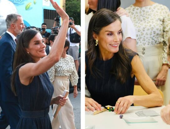 Letizia Ortiz y su vestido de denim: así se reinventa el estilo royal en clave urbana