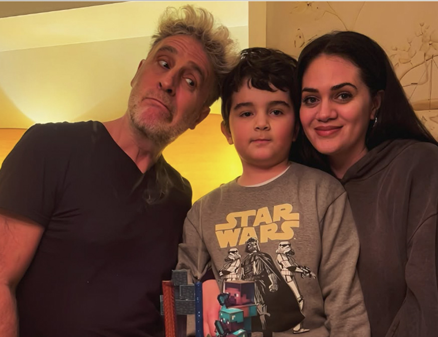 Así fue el festejo de Rafi, el nieto de Flor de la V y Pablo Goycochea