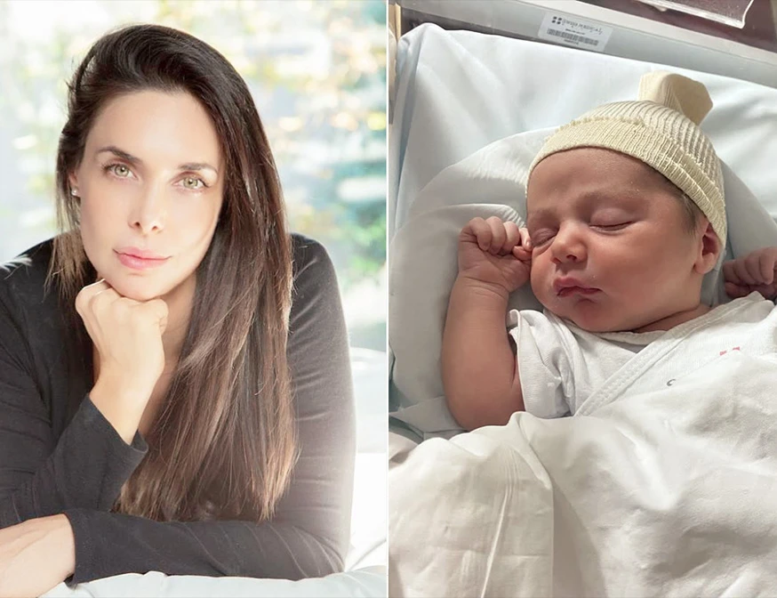 Sabrina Ravelli fue mamá de Giovanni