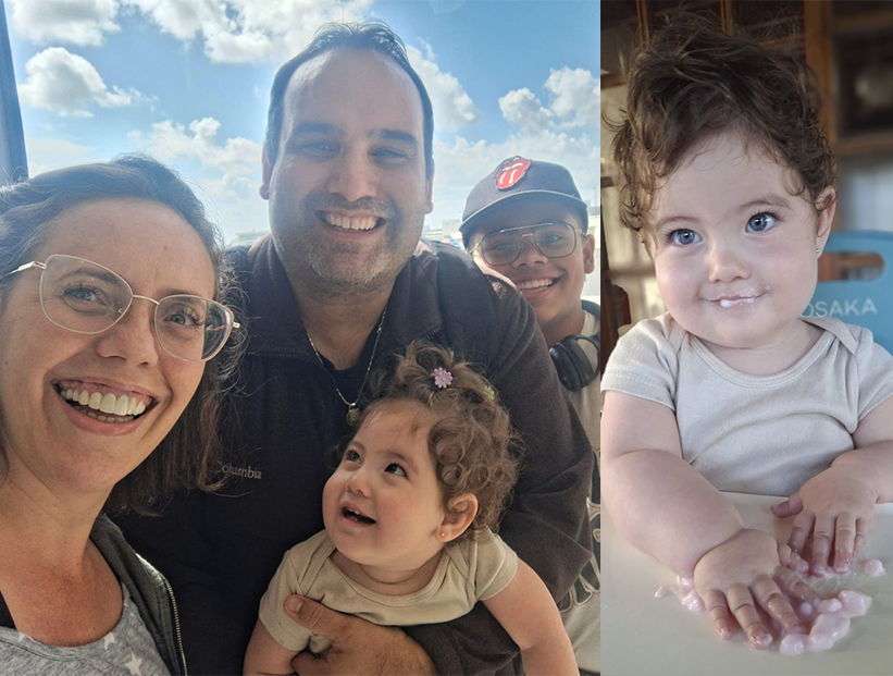 Su hija nació con un raro síndrome que le provoca hambre de manera constante: "Necesitamos visibilizar casos como este"