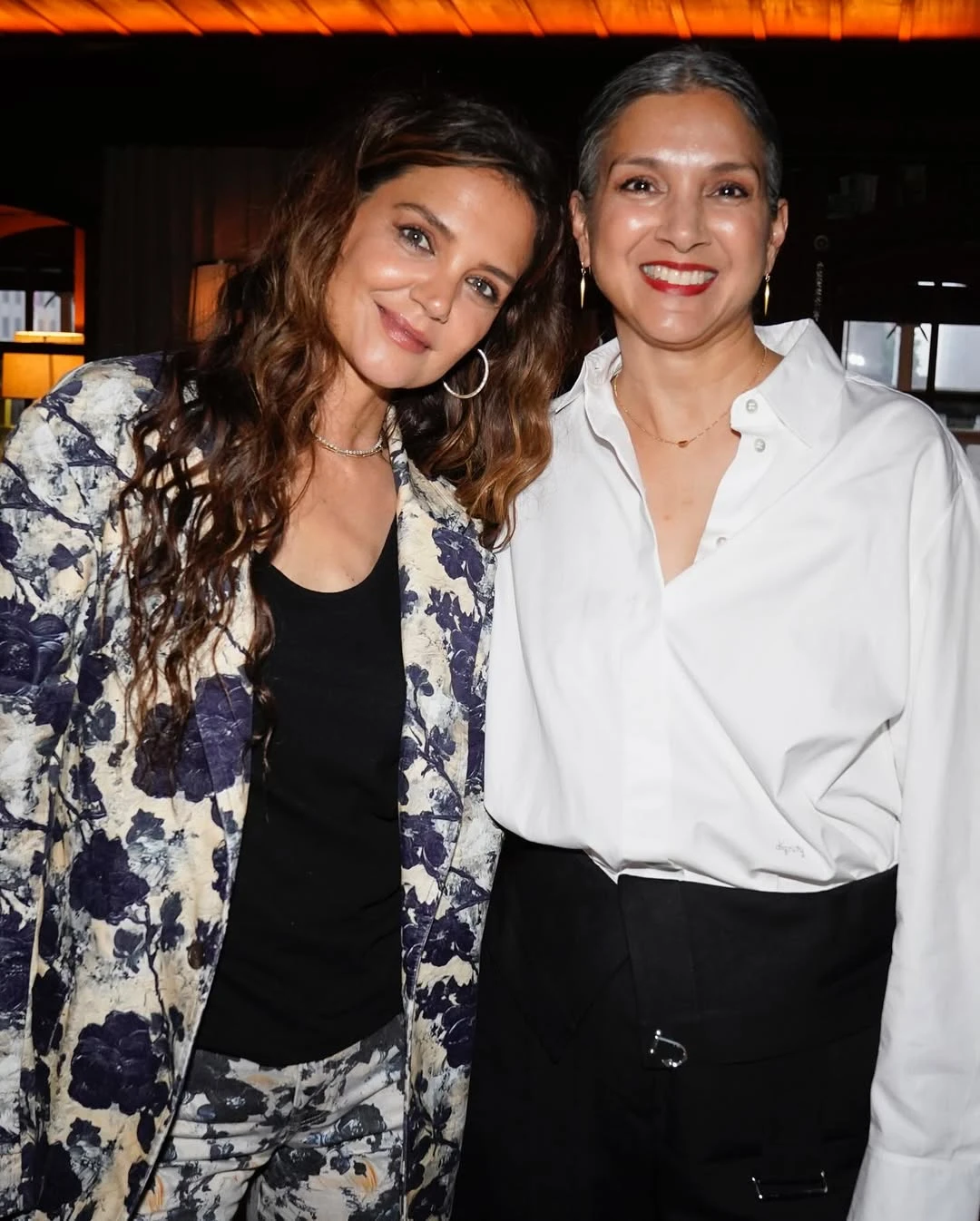 Katie Holmes lleva el corte ideal para renovar tu pelo largo este invierno