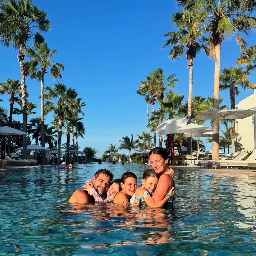 Las fotos de las vacaciones familiares de Pedro Alfonso y Paula Chaves en Costa Mujeres. Foto: IG