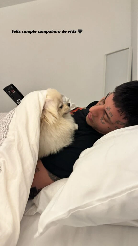 El romántico mensaje que le dedicó Emilia Mermes a Duki por su cumpleaños