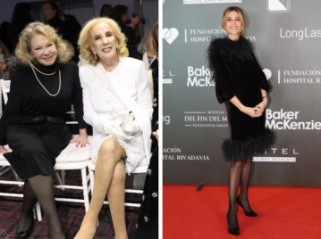 de Mirtha Legrand a María Belén Ludueña, los looks de los famosos en la gala del Hospital Rivadavia