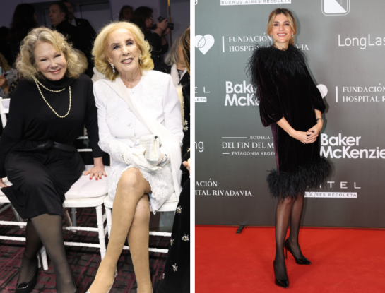 Vidriera: de Mirtha Legrand a María Belén Ludueña, los looks de los famosos en el evento a beneficio del Hospital Rivadavia