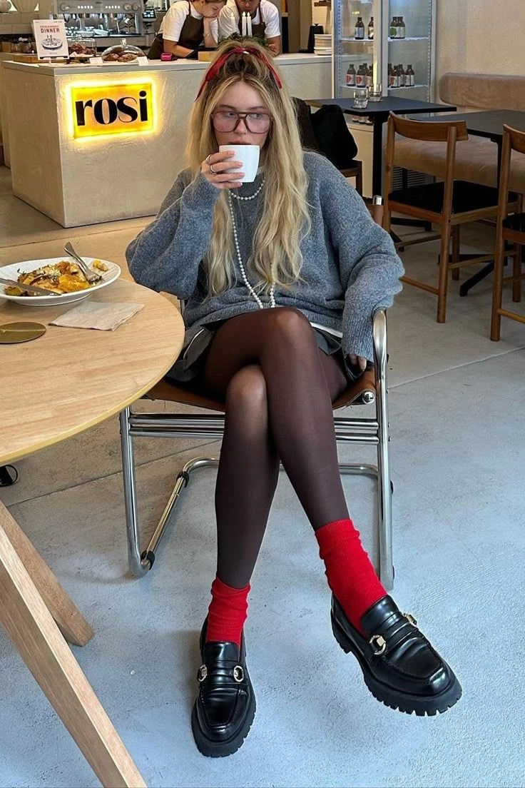 las medias largas son el accesorio clave del invierno