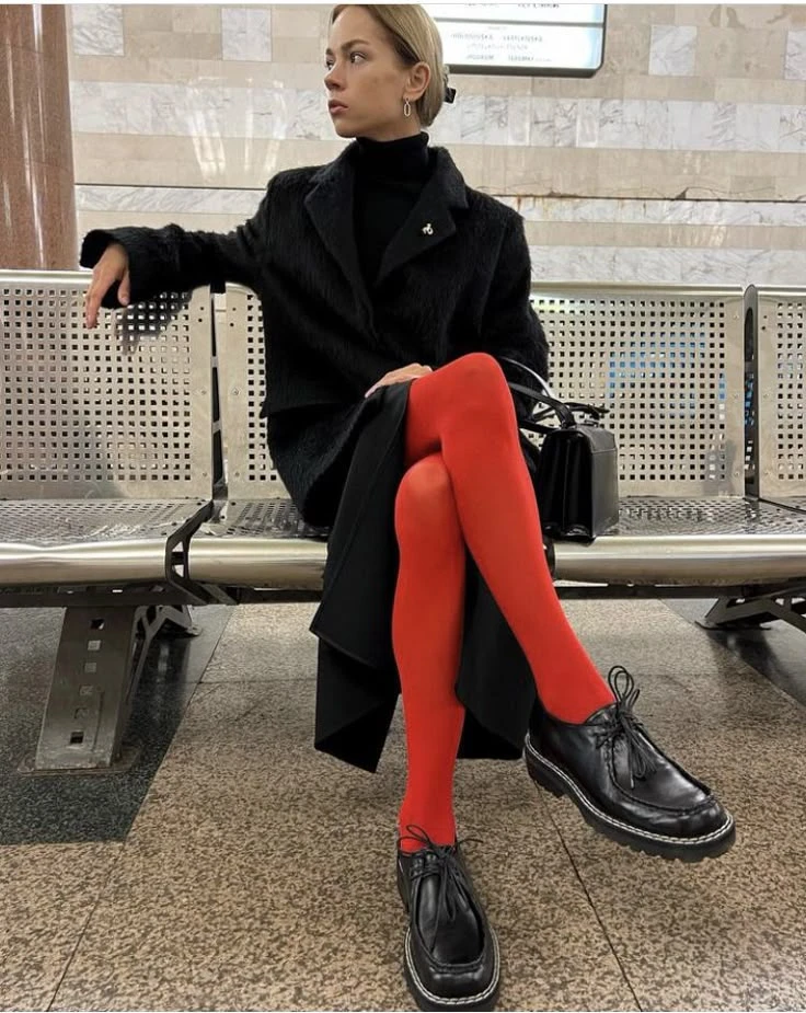 las medias largas son el accesorio clave del invierno