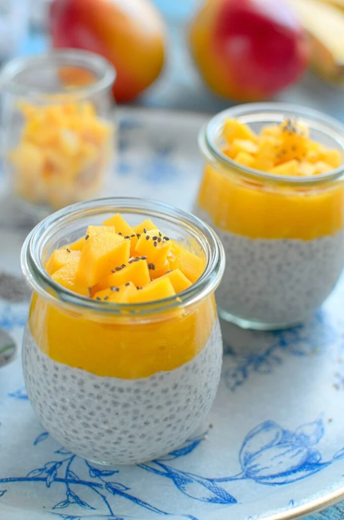 Chía pudding con mango y jengibre: un desayuno nutritivo y una receta simple de preparar


