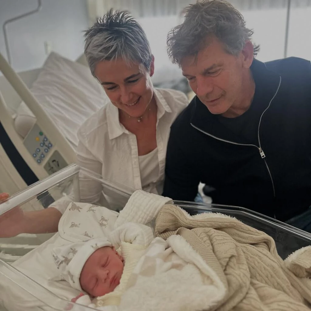 Valeria Mazza presentó a su sobrino nieto recién nacido