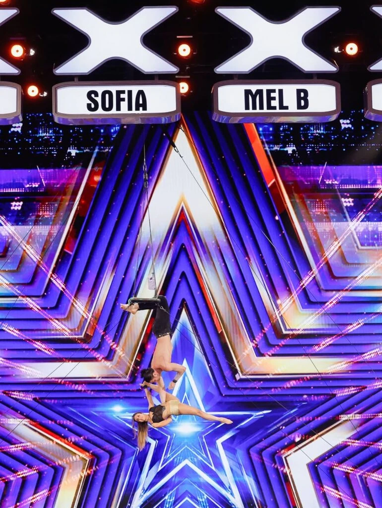 Micaela Leitner y Matías Cinefuegos la rompieron en Got Talent