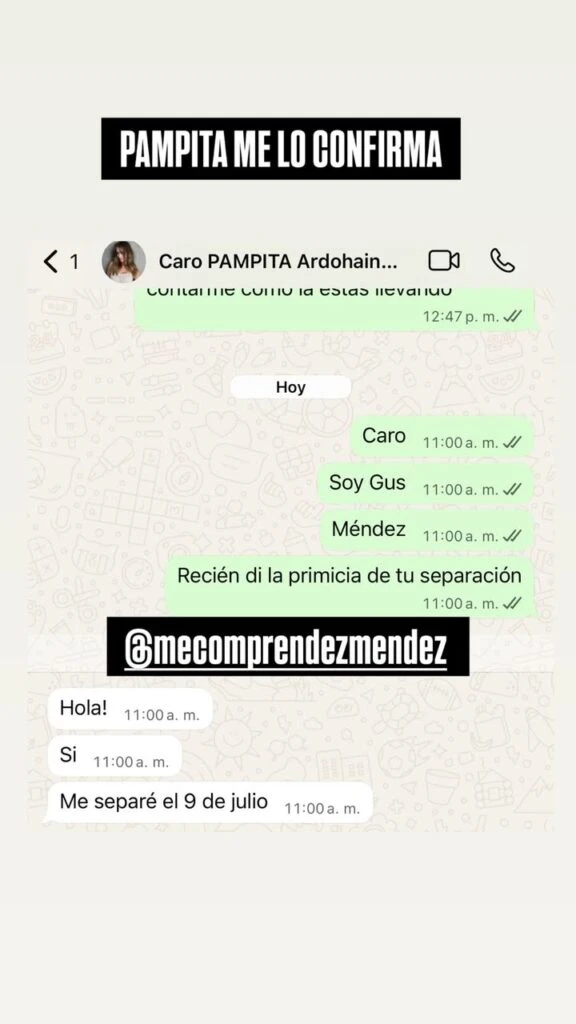 La historia de Gustavo Méndez con la confirmación