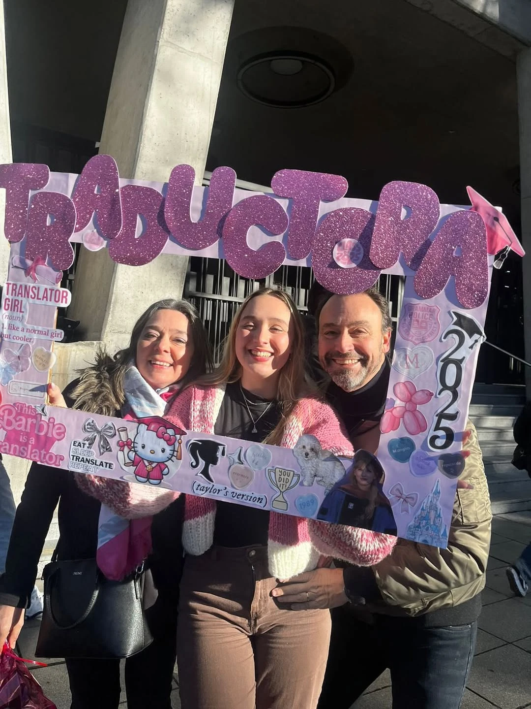 El orgullo de Adrián Pallares: su hija se recibió de traductora y él lo celebró con un emotivo posteo