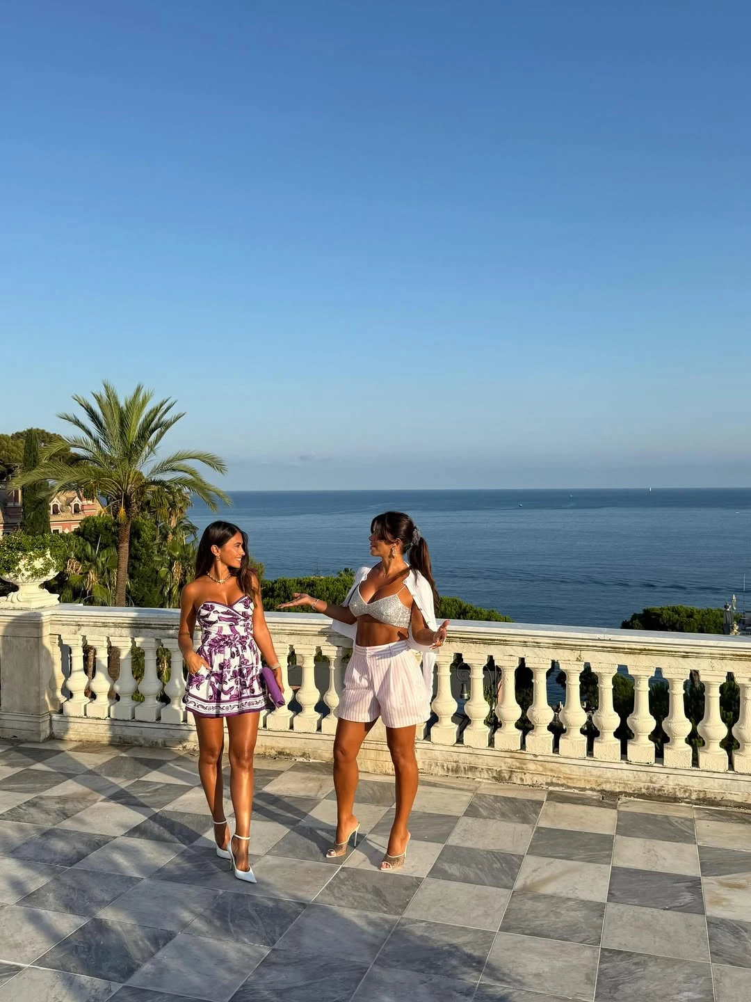 El look soñado de Antonela Roccuzzo en Italia