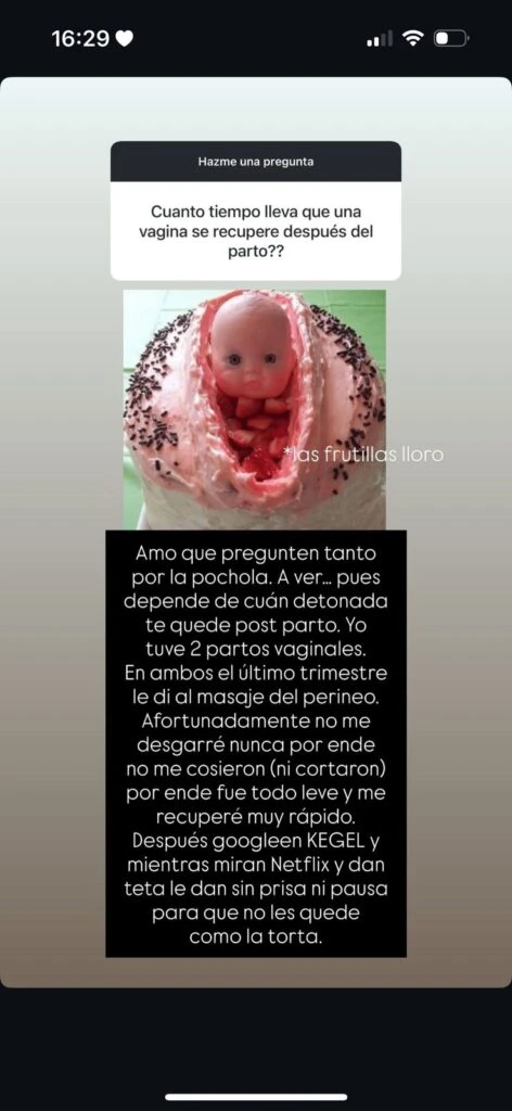 Jimena Barón contó cómo se recupera a más de un mes del nacimiento de Arturo