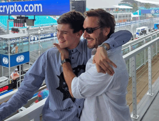 Bautista Vicuña y sus palabras de apoyo a su papá, Benjamín Vicuña