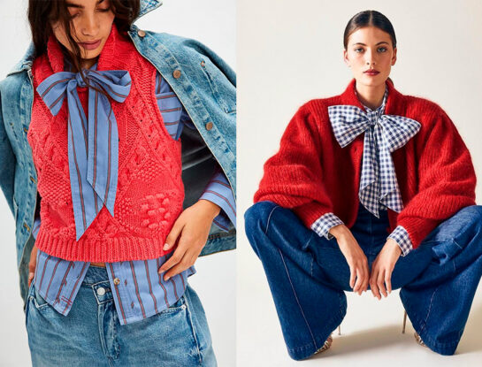 Alerta tendencia: Blusas con lazo, el guiño vintage que se convierte en ítem de moda este invierno y vas a llevar en primavera