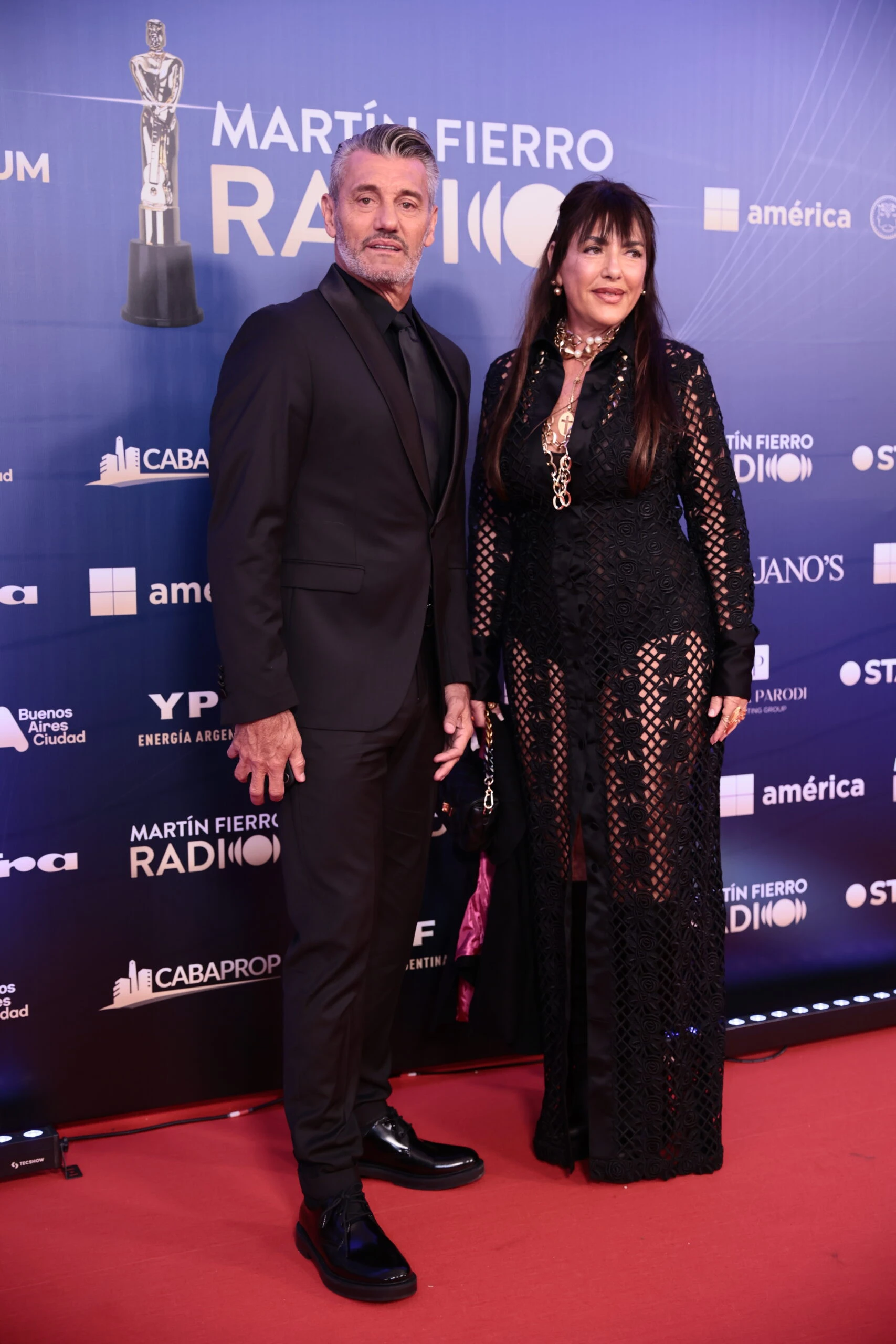 Sergio Goycochea y esposa