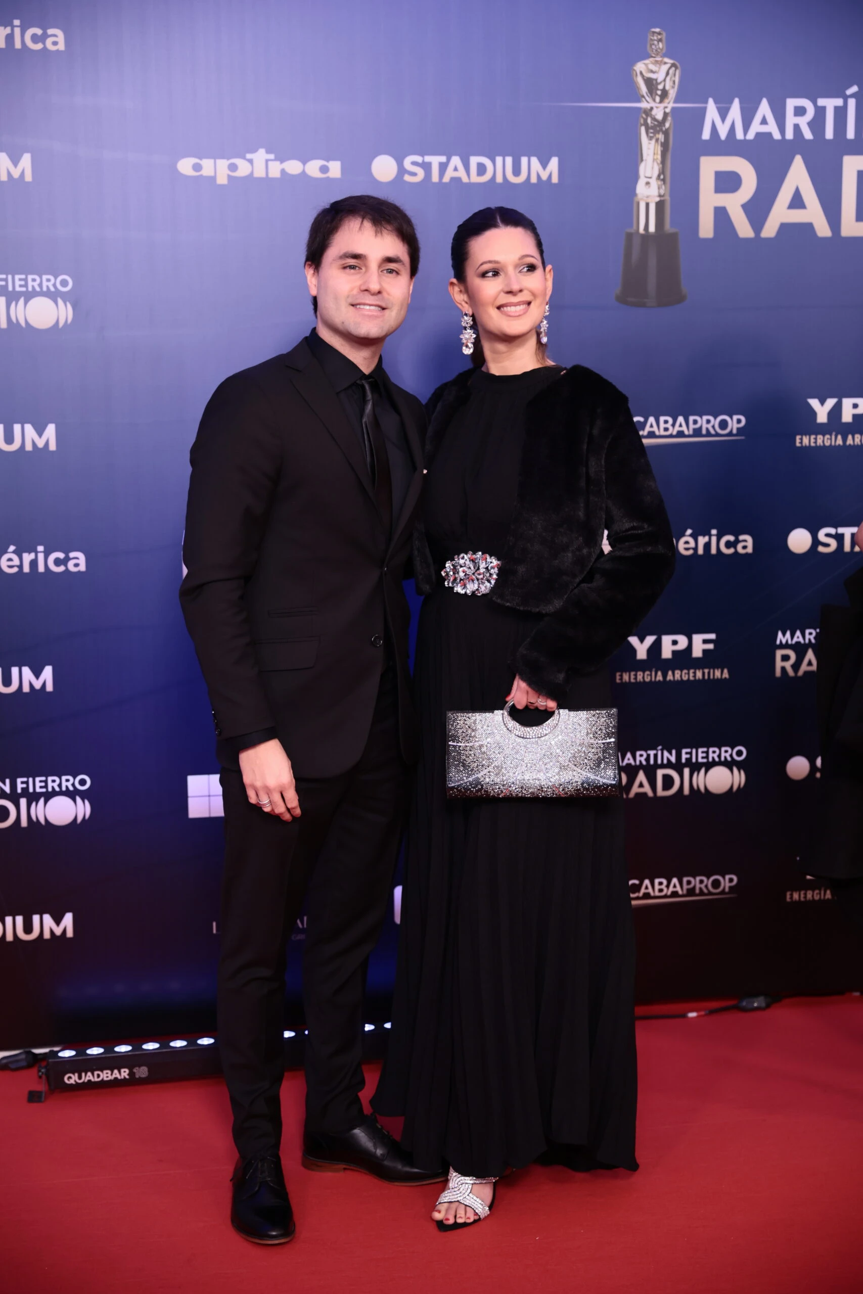 Martín Candalaft y pareja