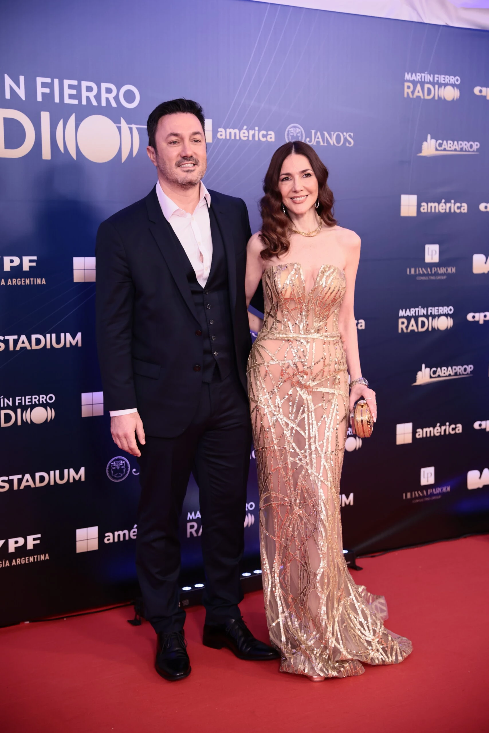 Cristina Pérez y Luis Petri