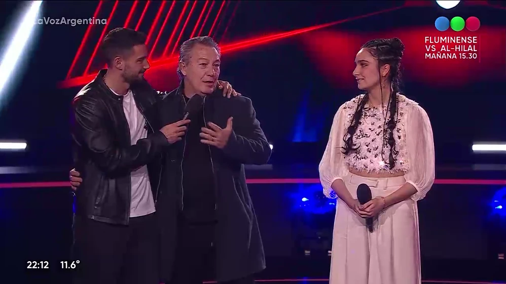 Clara Tapia debutó en La Voz