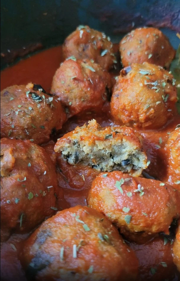 Albóndigas de berenjena
