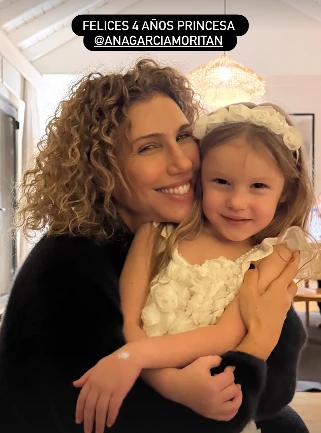 Así fue el festejo del cumpleaños número 4 de Ana García Moritán en la Patagonia. Foto: IG