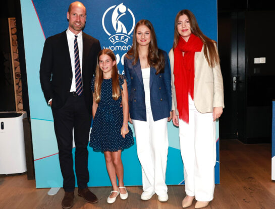 Las princesas Leonor, Sofía y Charlotte en la final de la Euro femenina: emoción y looks que marcaron tendencia