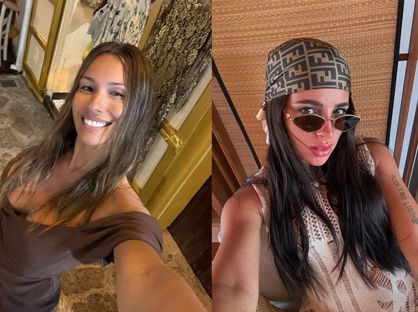 Pampita y Valentina cervantes