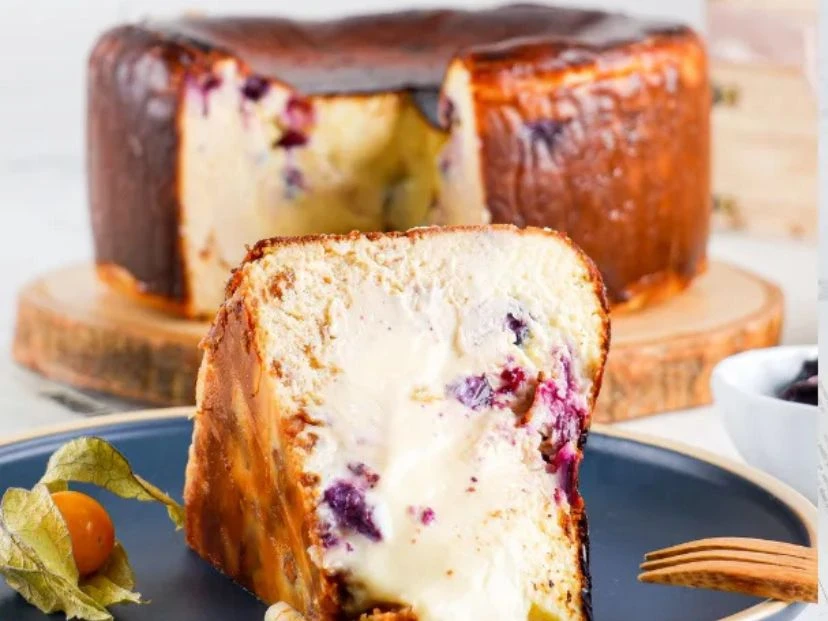 Torta vasca rellena: la receta con manteca de maní y mermelada