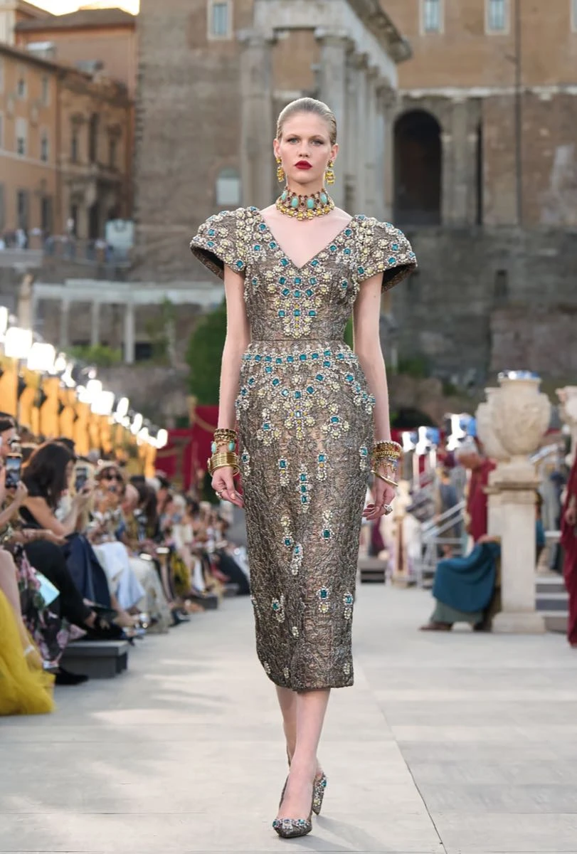 Desfile Dole Gabbana Alta Costura 2025.