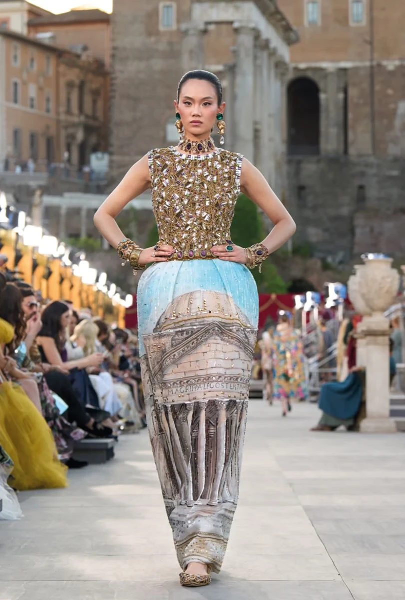 Desfile Dole Gabbana Alta Costura 2025.