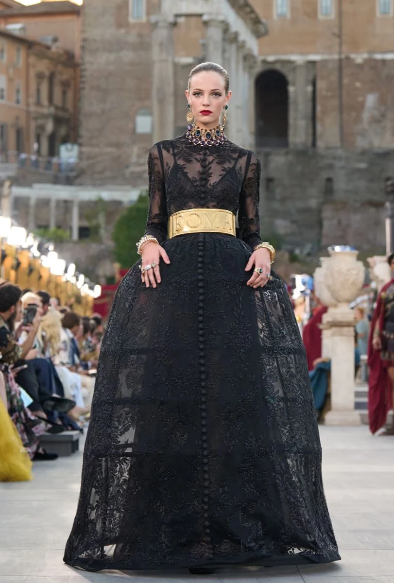 Desfile Dole Gabbana Alta Costura 2025.