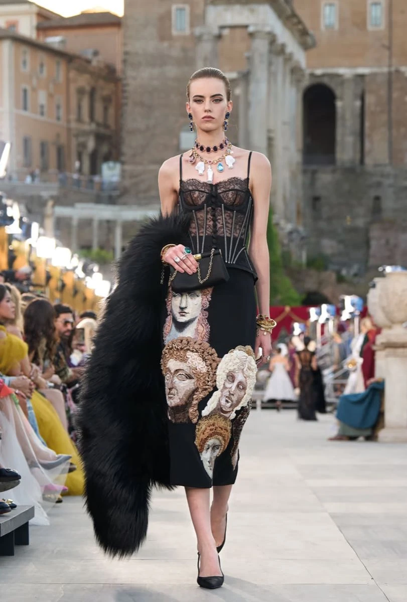 Desfile Dole Gabbana Alta Costura 2025.