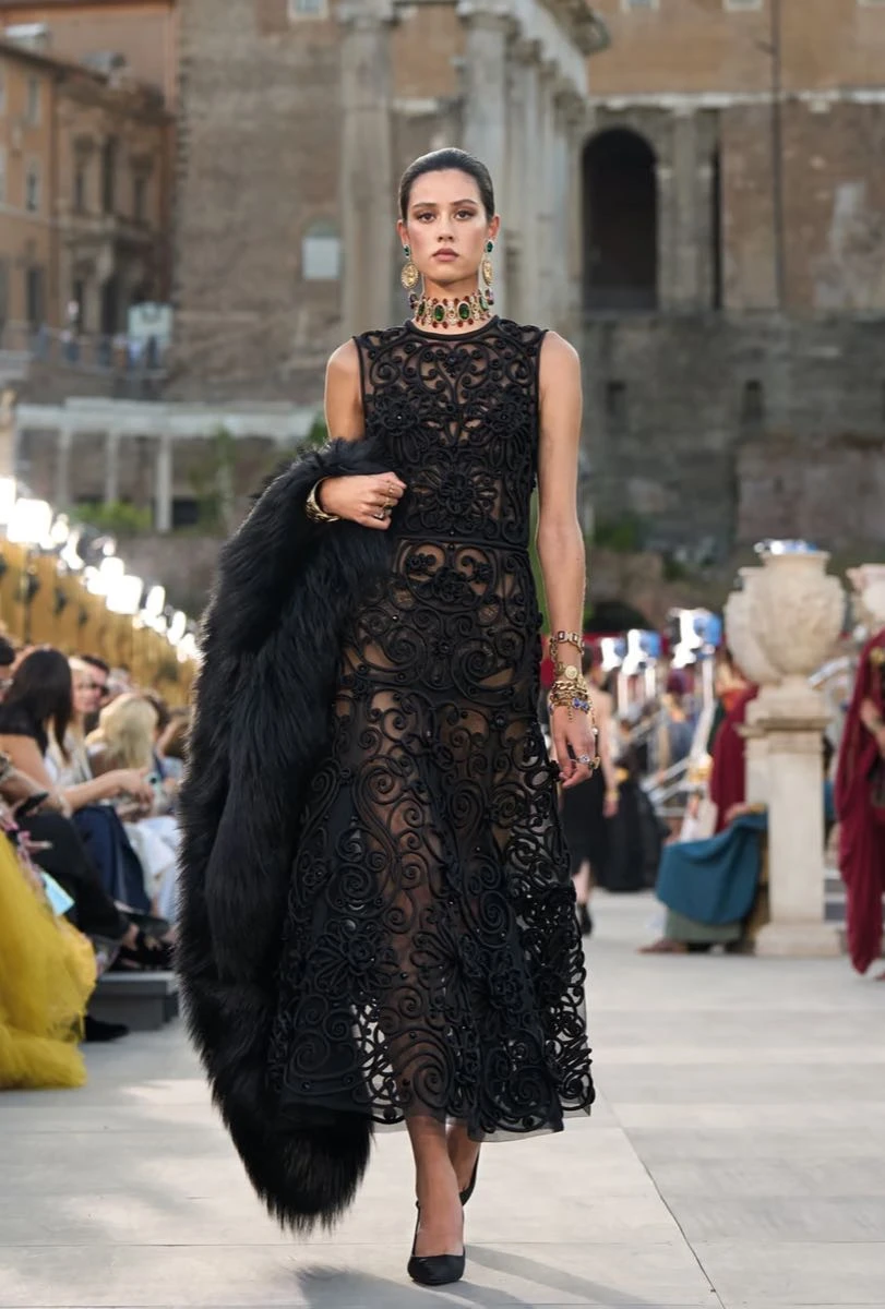 Desfile Dole Gabbana Alta Costura 2025.