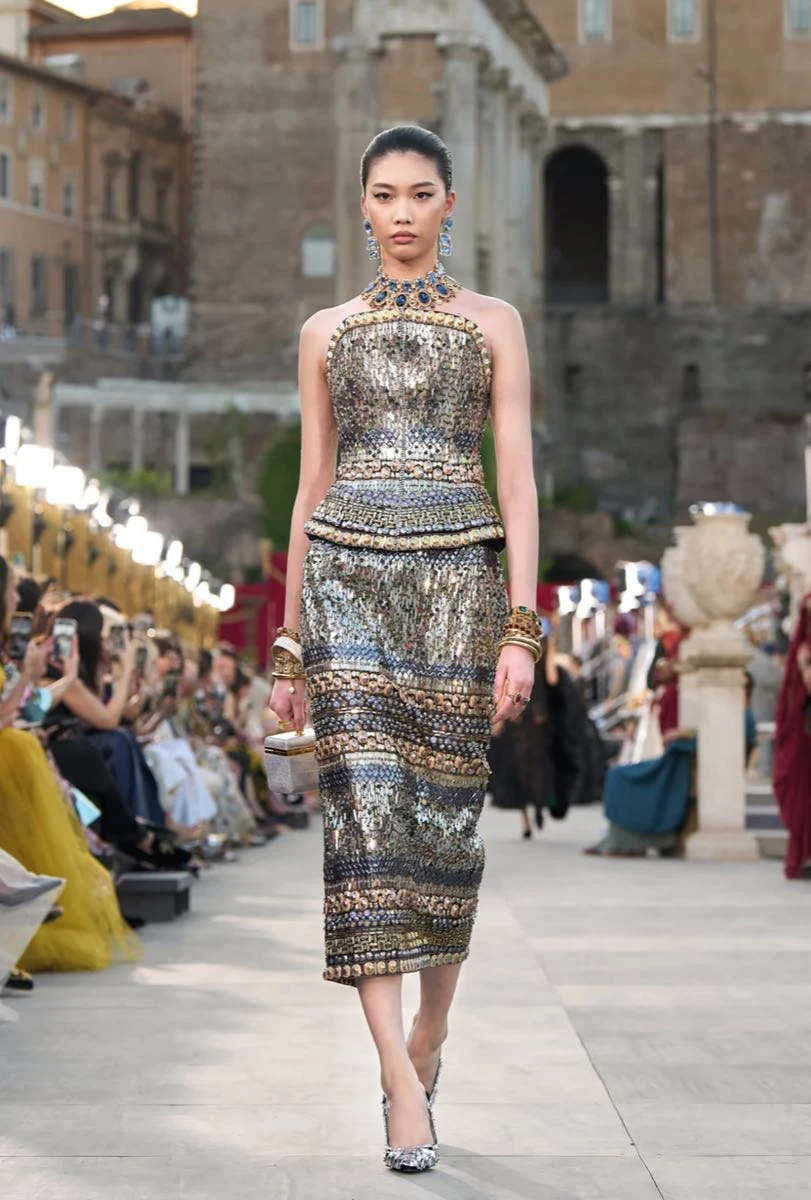 Desfile Dole Gabbana Alta Costura 2025.