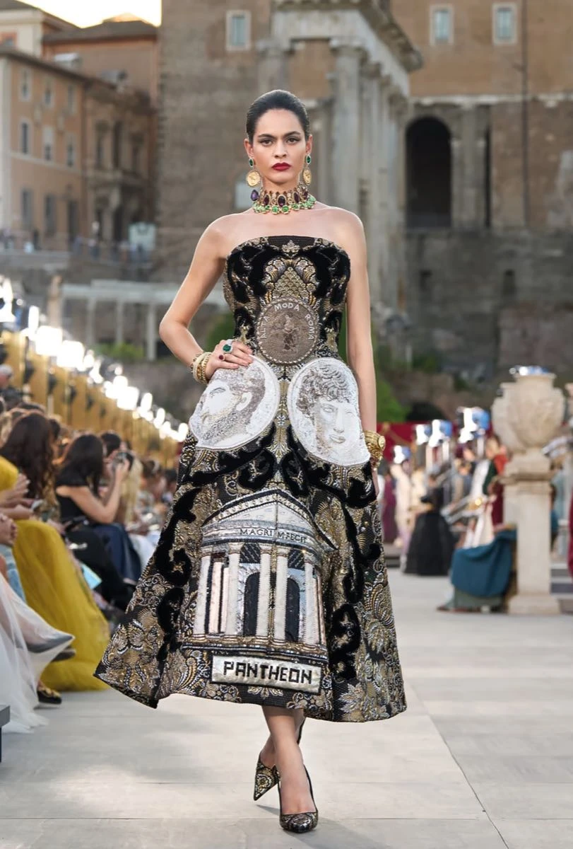 Desfile Dole Gabbana Alta Costura 2025.