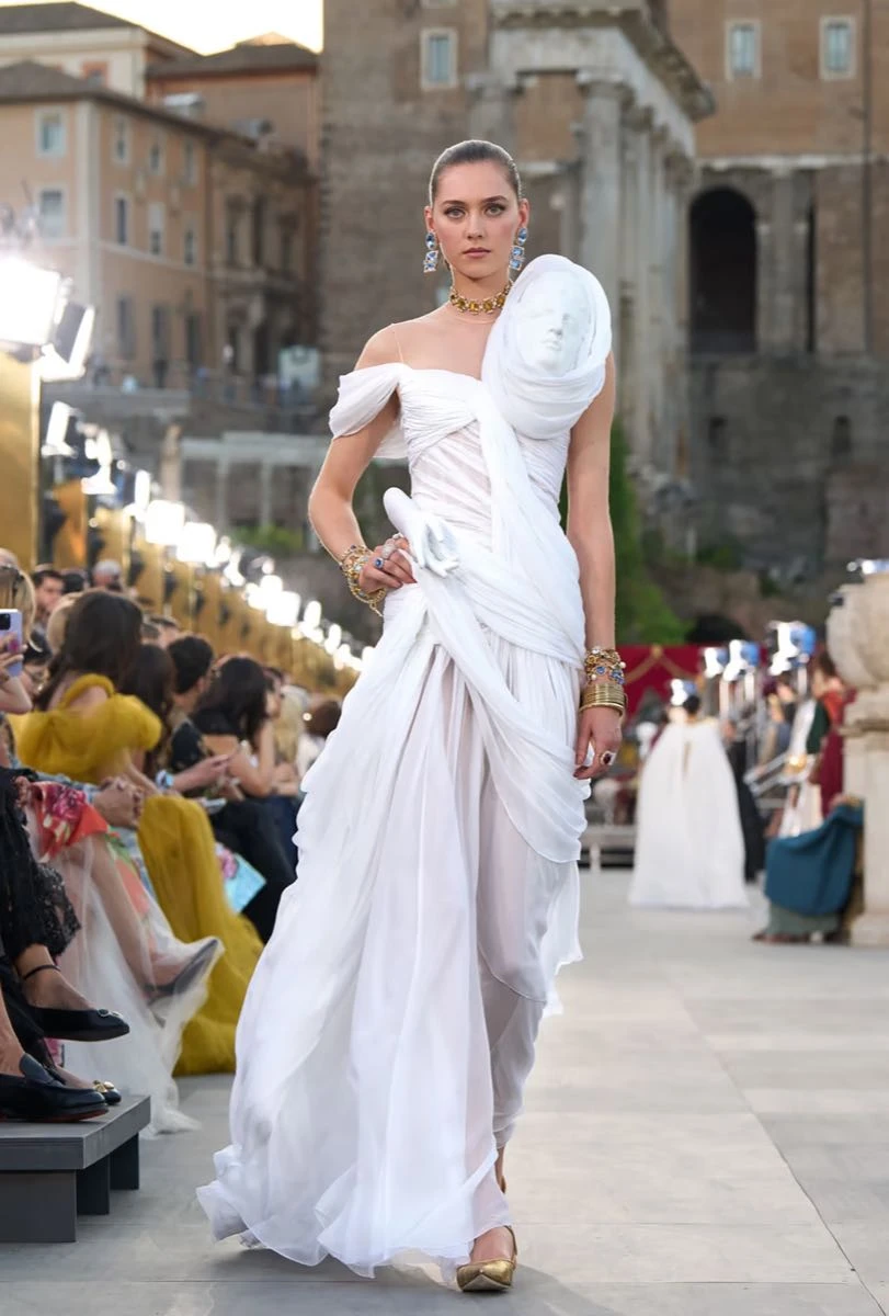 Desfile Dole Gabbana Alta Costura 2025.