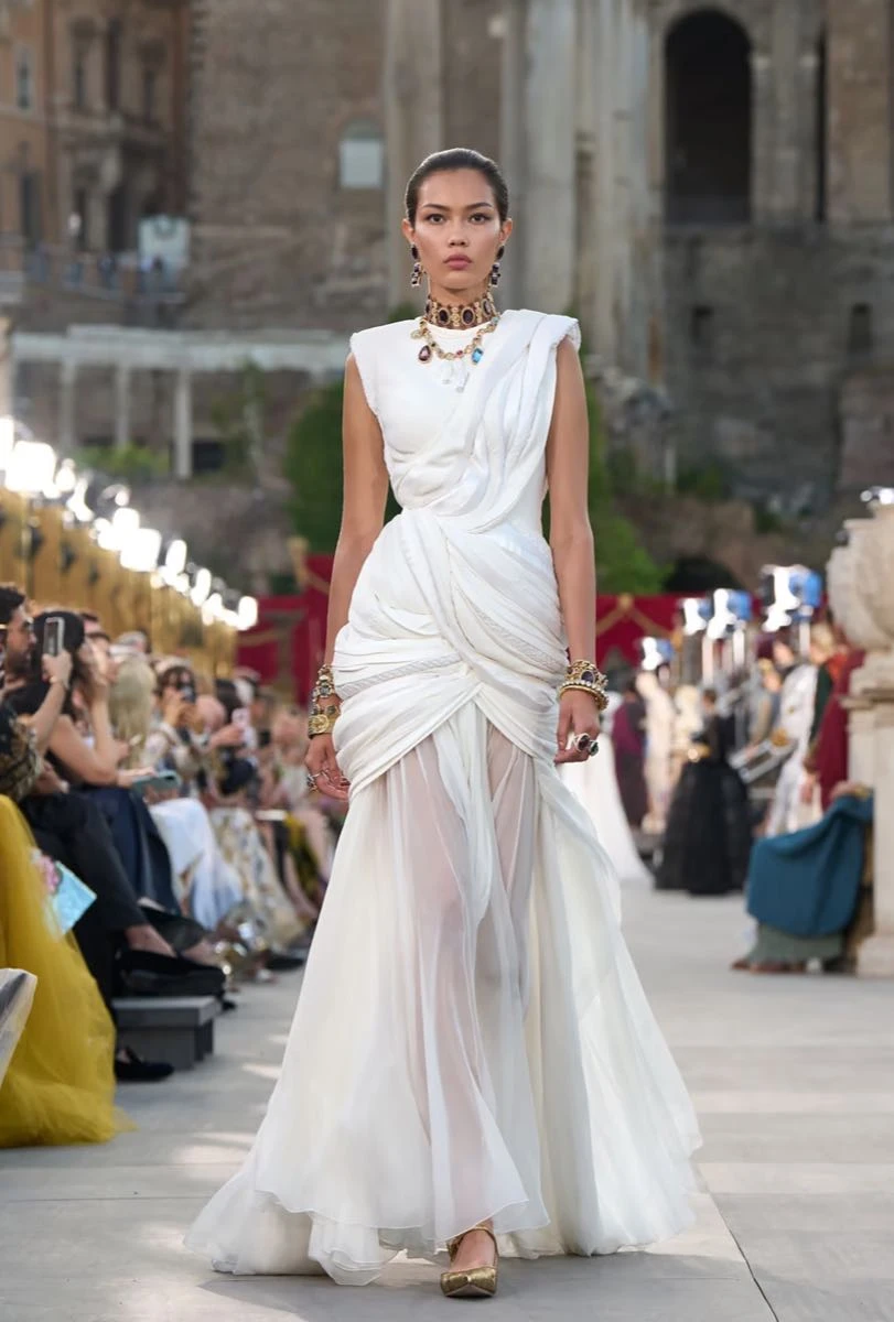 Desfile Dole Gabbana Alta Costura 2025.