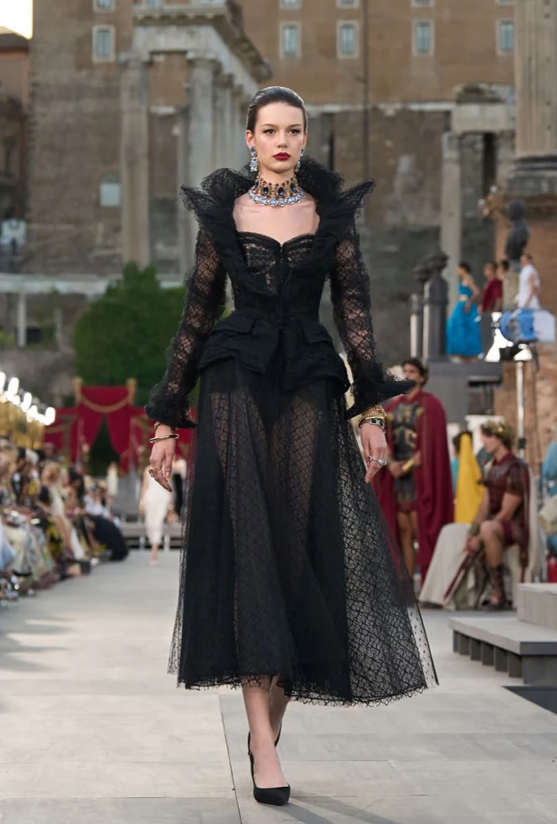Desfile Dole Gabbana Alta Costura 2025.
