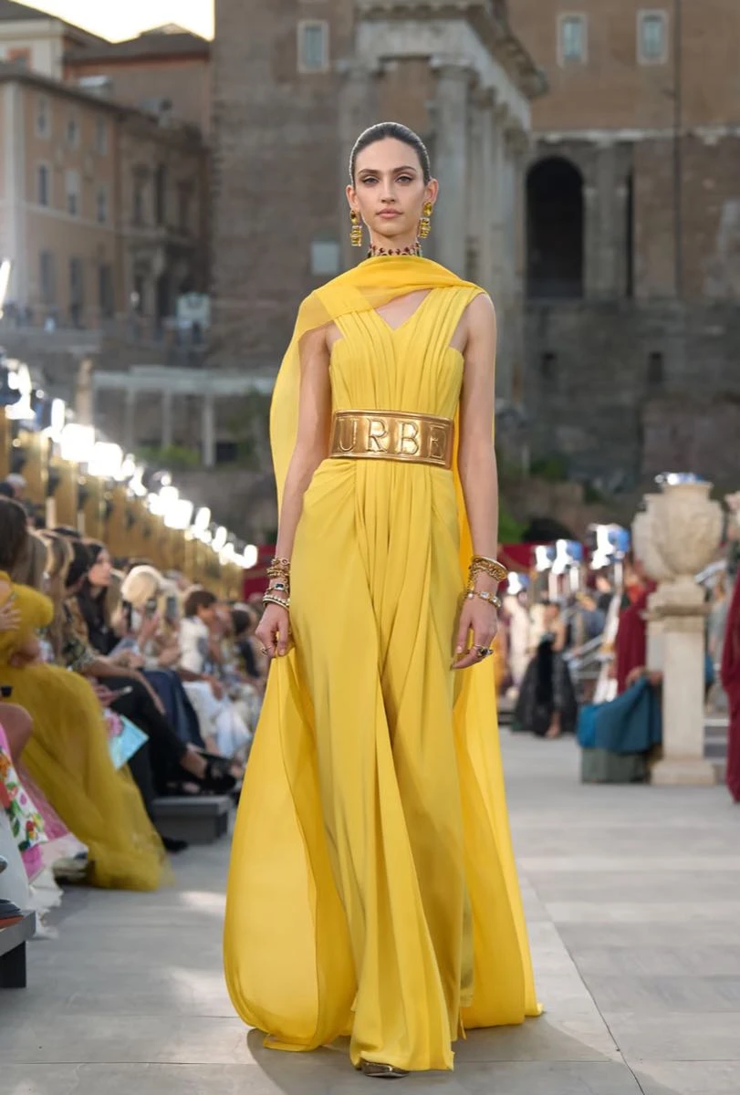 Desfile Dole Gabbana Alta Costura 2025.