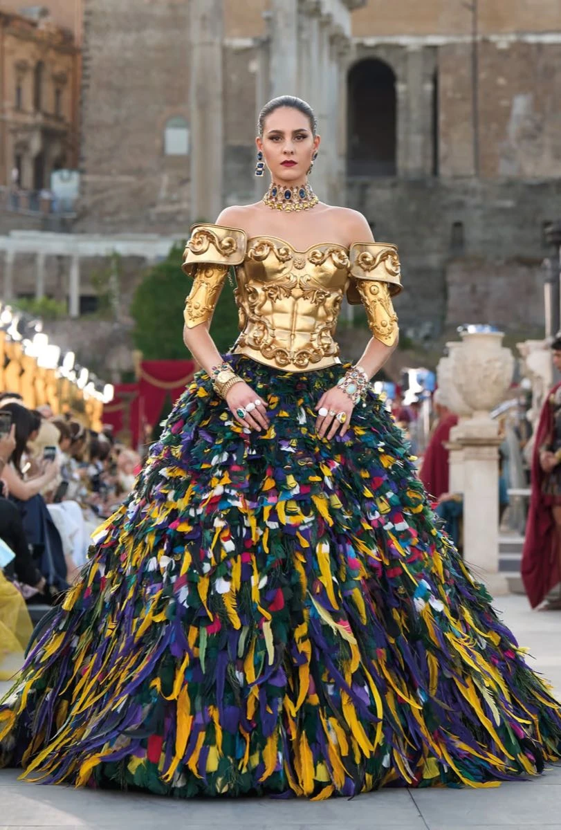 Desfile Dole Gabbana Alta Costura 2025.