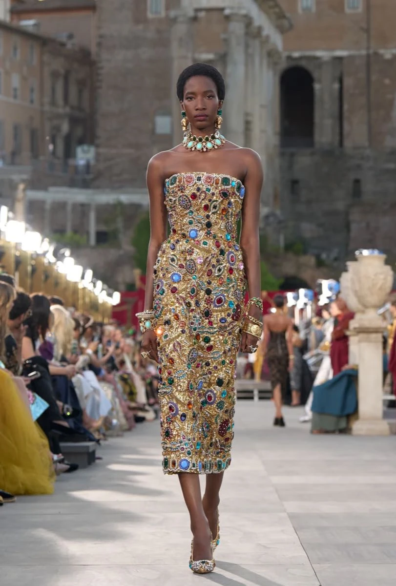 Desfile Dole Gabbana Alta Costura 2025.