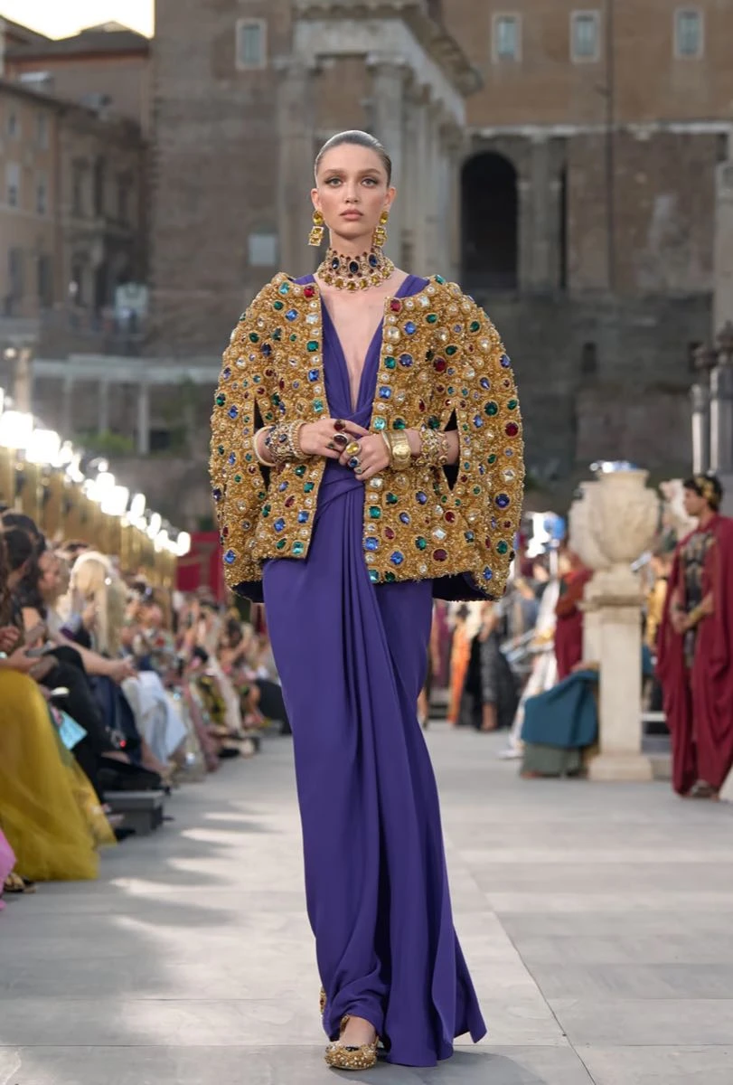 Desfile Dole Gabbana Alta Costura 2025.