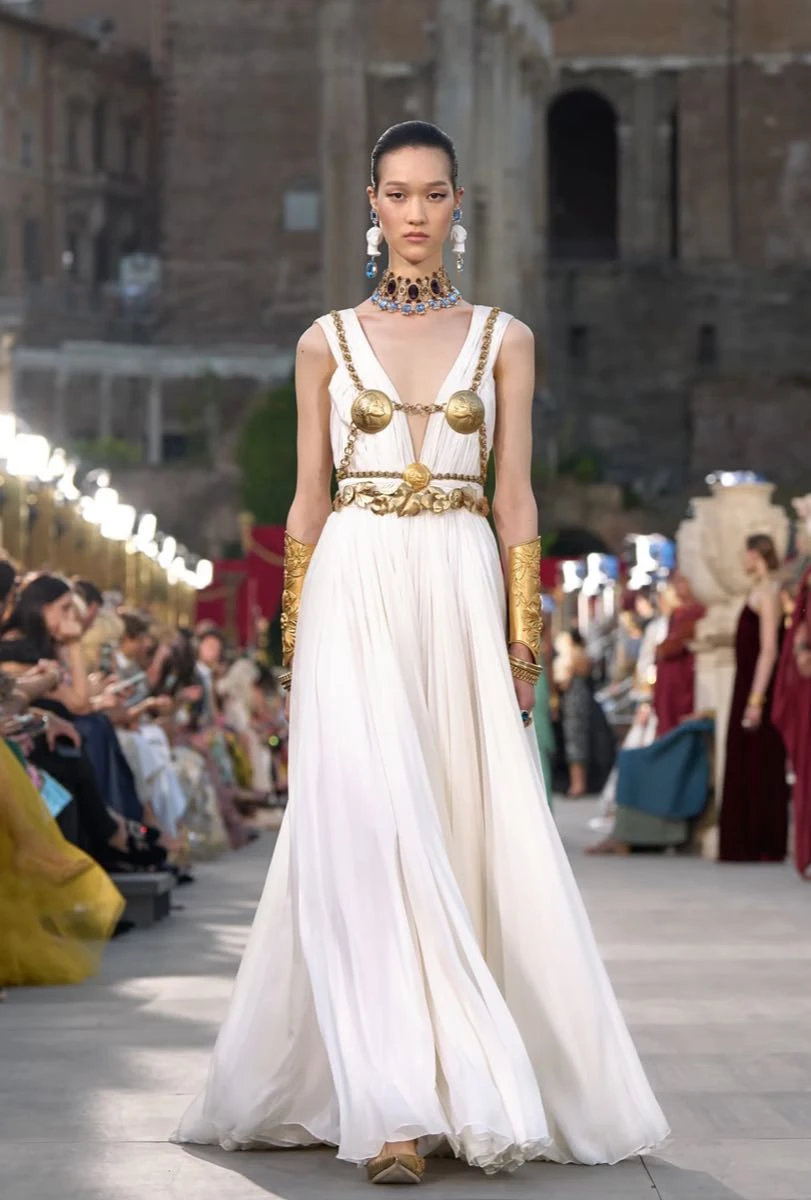 Desfile Dole Gabbana Alta Costura 2025.