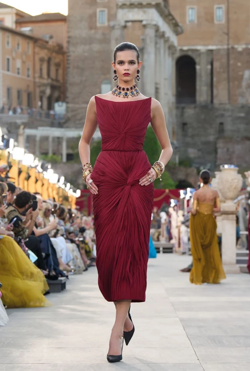 Desfile Dole Gabbana Alta Costura 2025.