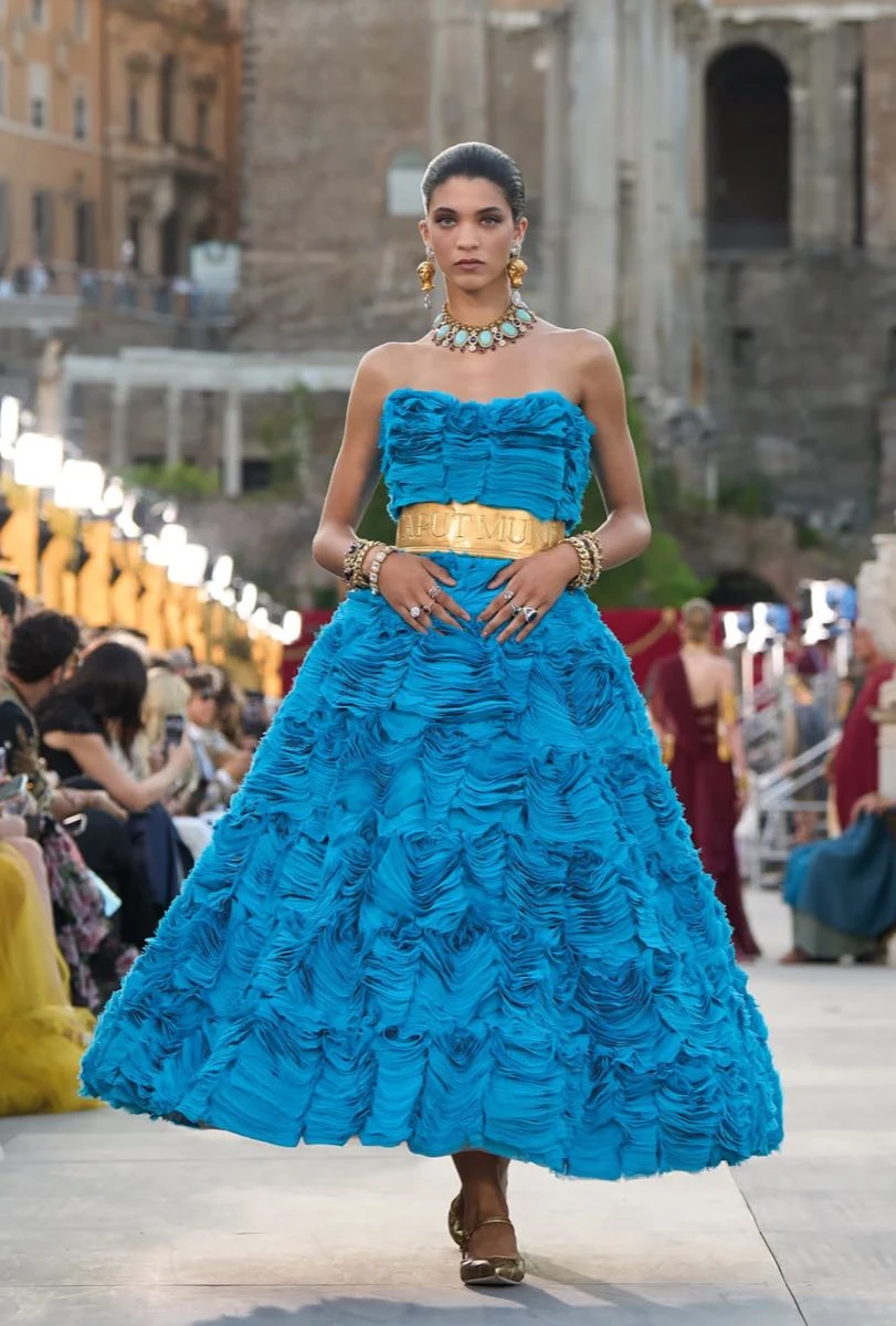 Desfile Dole Gabbana Alta Costura 2025.