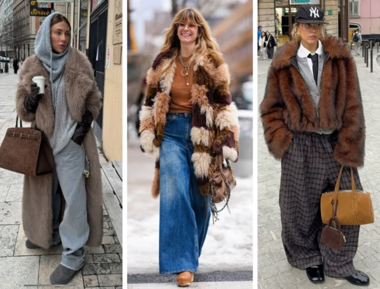 7 looks en tonos neutros para abrigarse en la semana polar